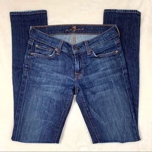 7 For All Mankind Roxanne Denim Skinny Jeans 24